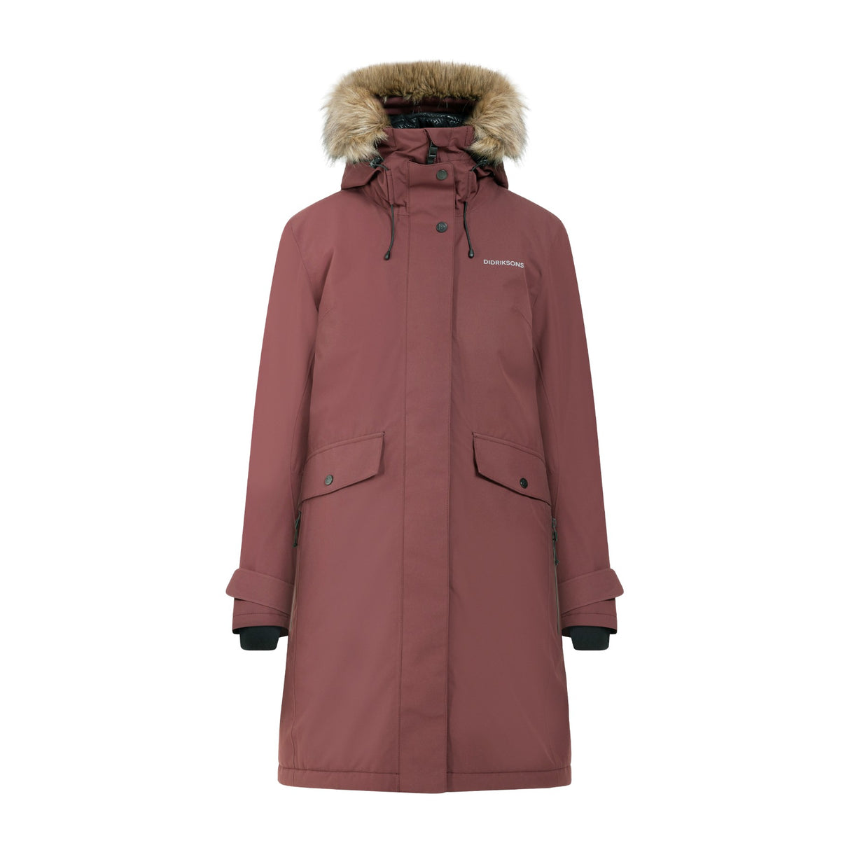 Didriksons Women's Erika Waterproof Insulated Parka Old Rust / X-Small-Old Rust / Small-Old Rust / Medium-Old Rust / Large-Old Rust / X-Large #- 53 Degrees North