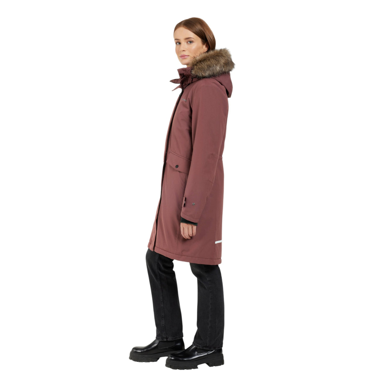 Didriksons Women's Erika Waterproof Insulated Parka Old Rust / X-Small-Old Rust / Small-Old Rust / Medium-Old Rust / Large-Old Rust / X-Large #- 53 Degrees North