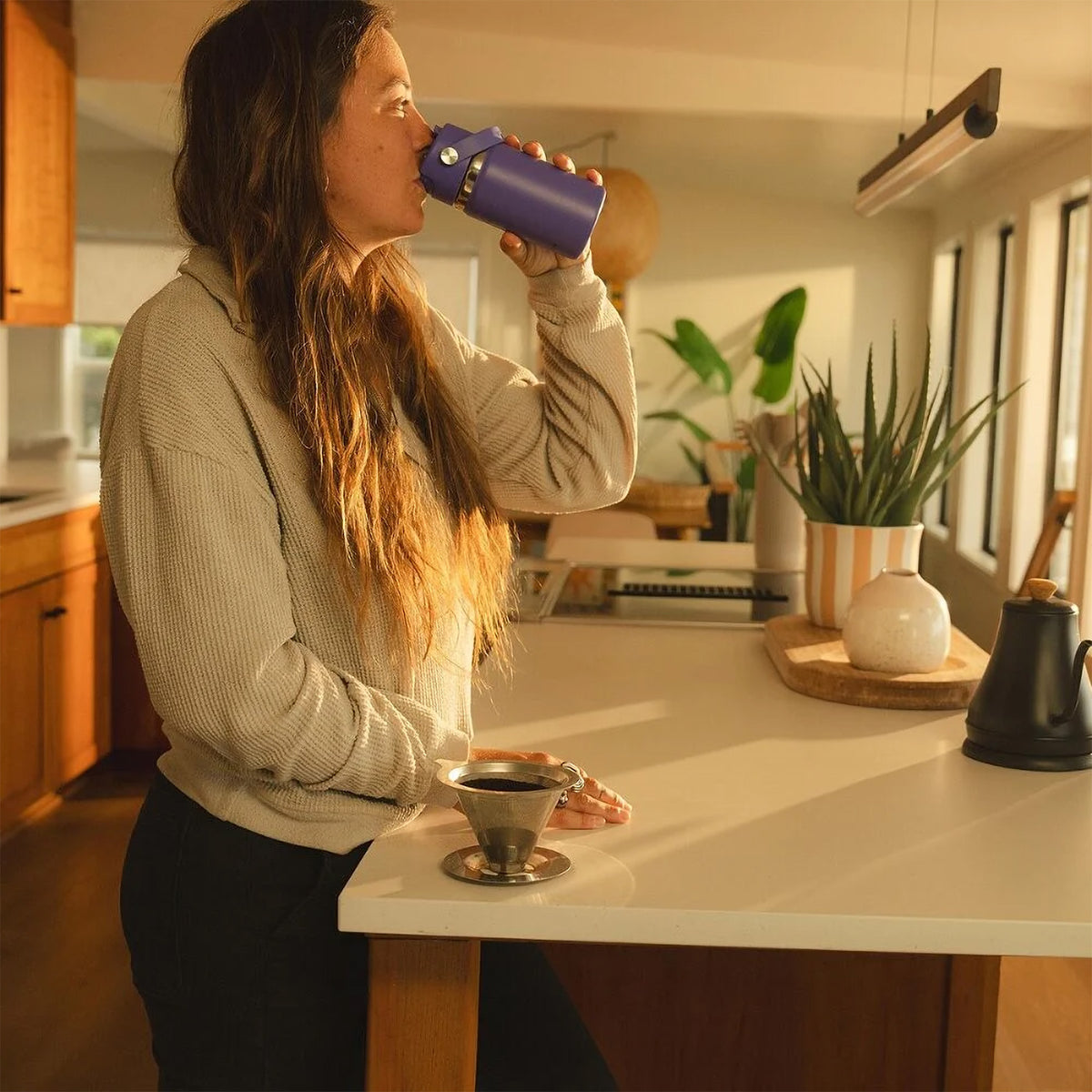 12 oz (355 ml) Travel Mug Flip Sip Cap