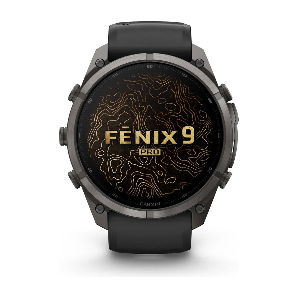 Garmin Fenix 9 Pro InReach 51mm DLC Black/Pebble - 53 Degrees North