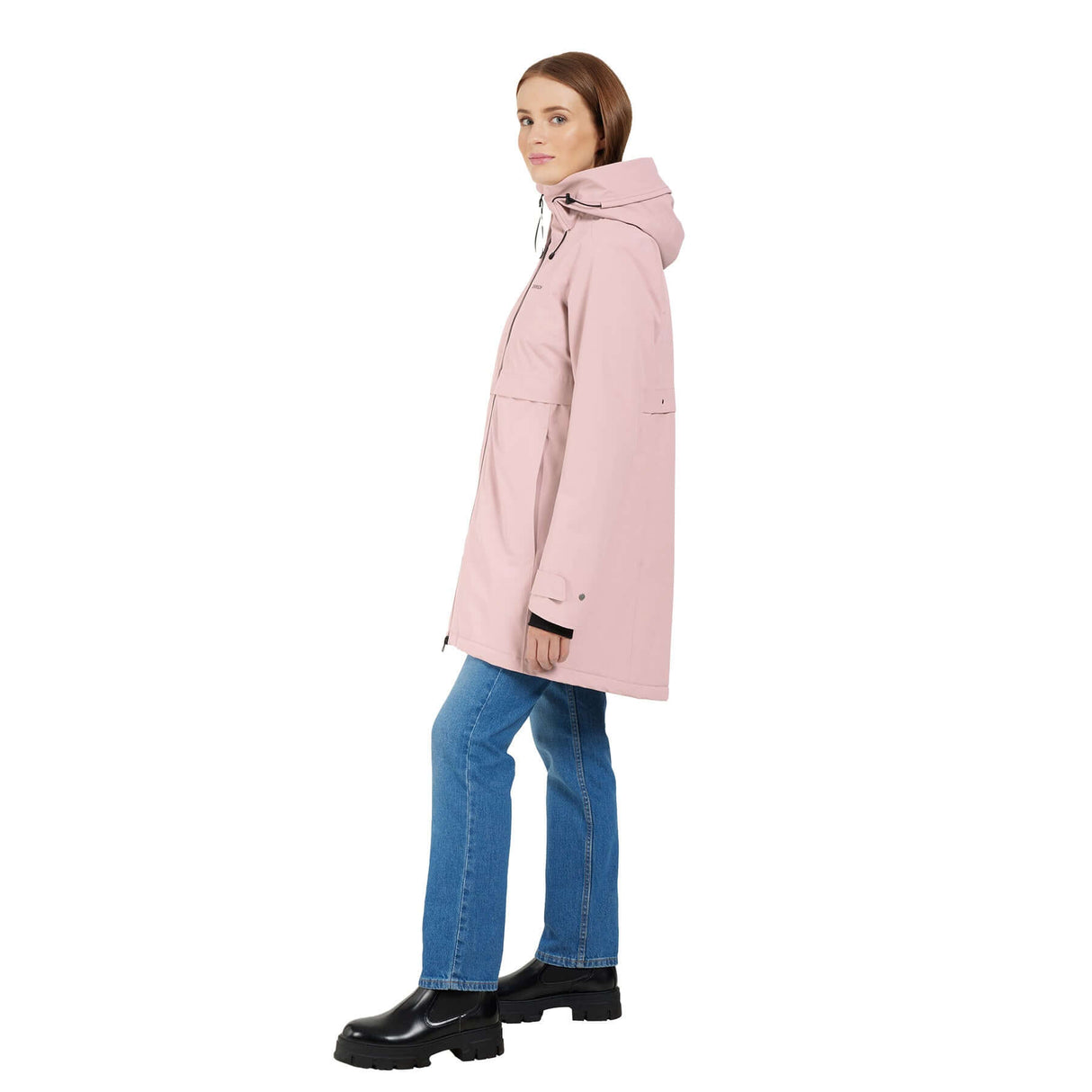 Didriksons Women's Waterproof Helle Parka Oyster Lilac / X-Small-Oyster Lilac / Small-Oyster Lilac / Medium-Oyster Lilac / Large-Oyster Lilac / X-Large #- 53 Degrees North