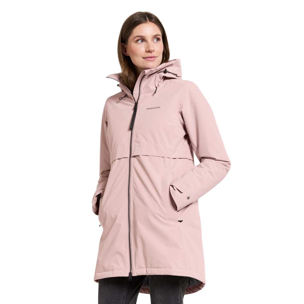 Didriksons Women's Helle Waterproof Insulated Parka Oyster Lilac / X-Small-Oyster Lilac / Small-Oyster Lilac / Medium-Oyster Lilac / Large-Oyster Lilac / X-Large #- 53 Degrees North