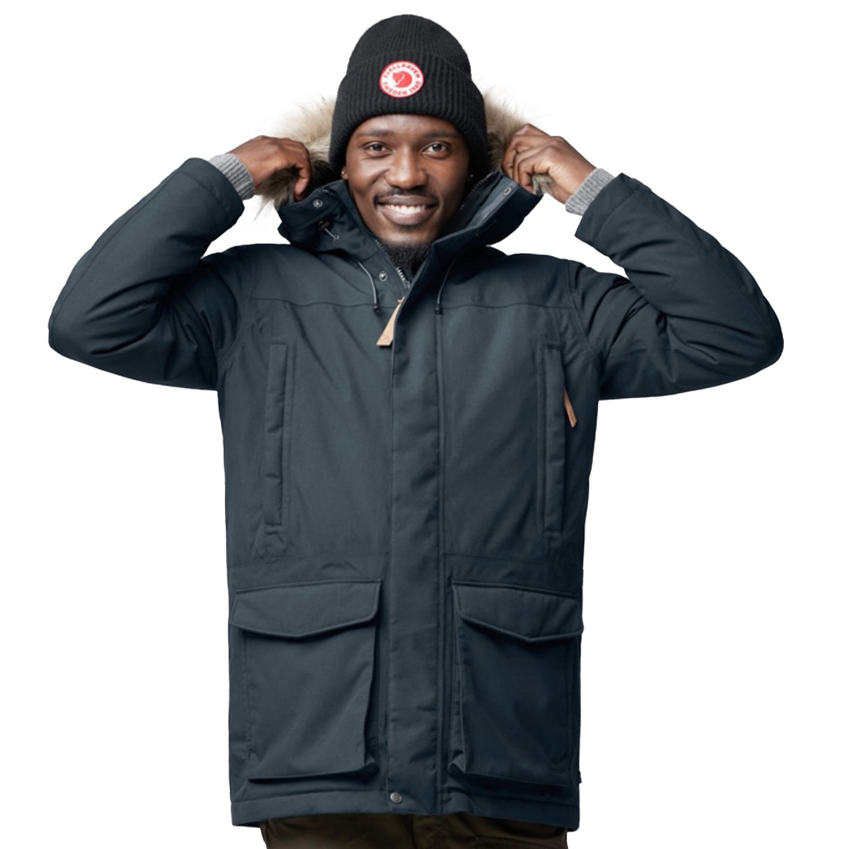 Fjällräven Men's Nuuk Lite Parka Dark Navy / Medium-Dark Navy / Large-Dark Navy / X-Large-Dark Navy / Small #- 53 Degrees North