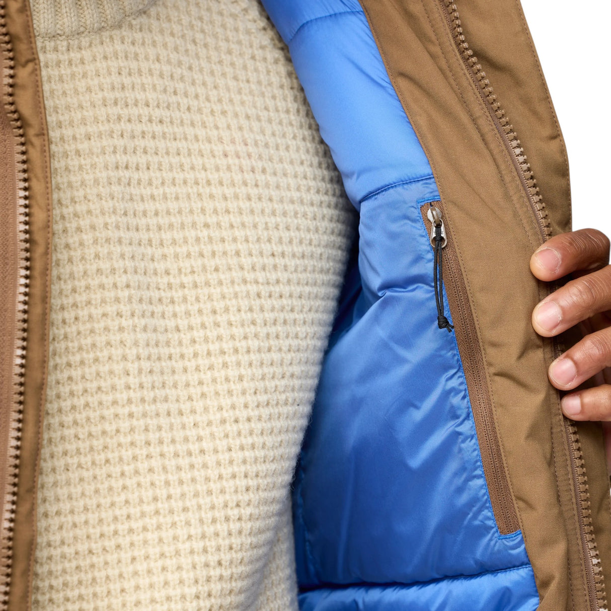 Fjällräven Men's Ovik Padded Waterproof Jacket Wood Brown / Small-Wood Brown / Medium-Wood Brown / Large-Wood Brown / X-Large #- 53 Degrees North