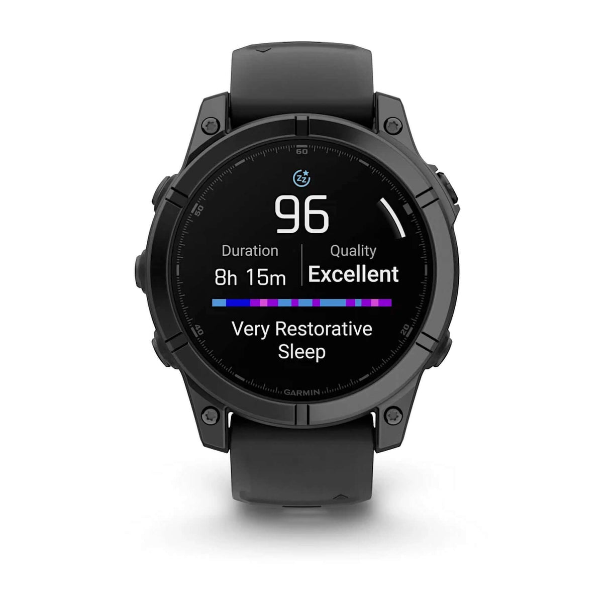 Garmin Fenix E 47mm Multisport GPS Smartwatch Stainless Steel/Black - 53 Degrees North