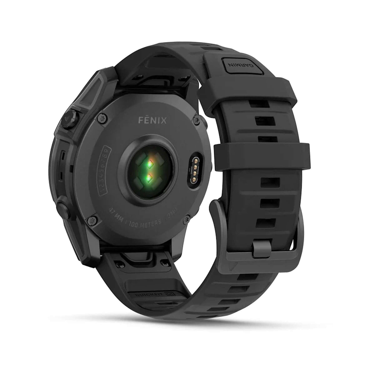 Garmin Fenix E 47mm Multisport GPS Smartwatch Stainless Steel/Black - 53 Degrees North
