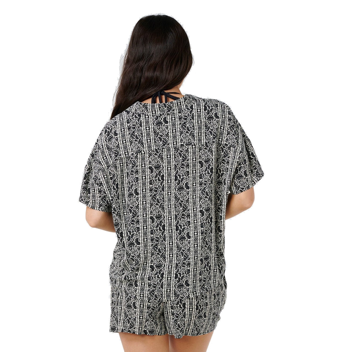 Rip Curl Women's Molokai Short Sleeve Shirt back - 53 Degrees North