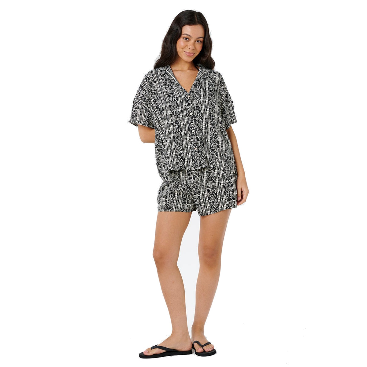 Rip Curl Women's Molokai Short Sleeve Shirt full length - 53 Degrees North