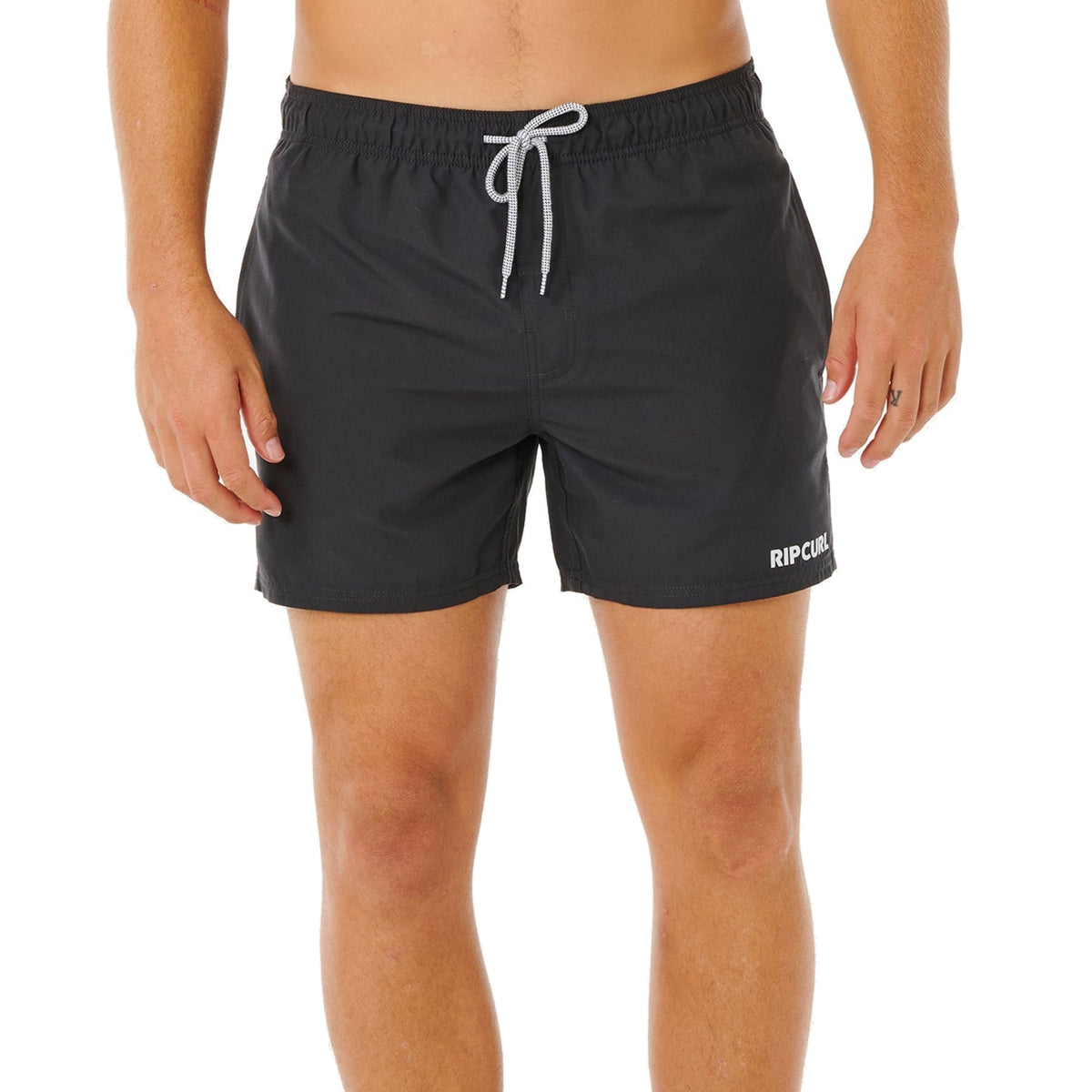 Rip Curl Men's Streamline Offset Volley Boardshorts Black - 53 Degrees North