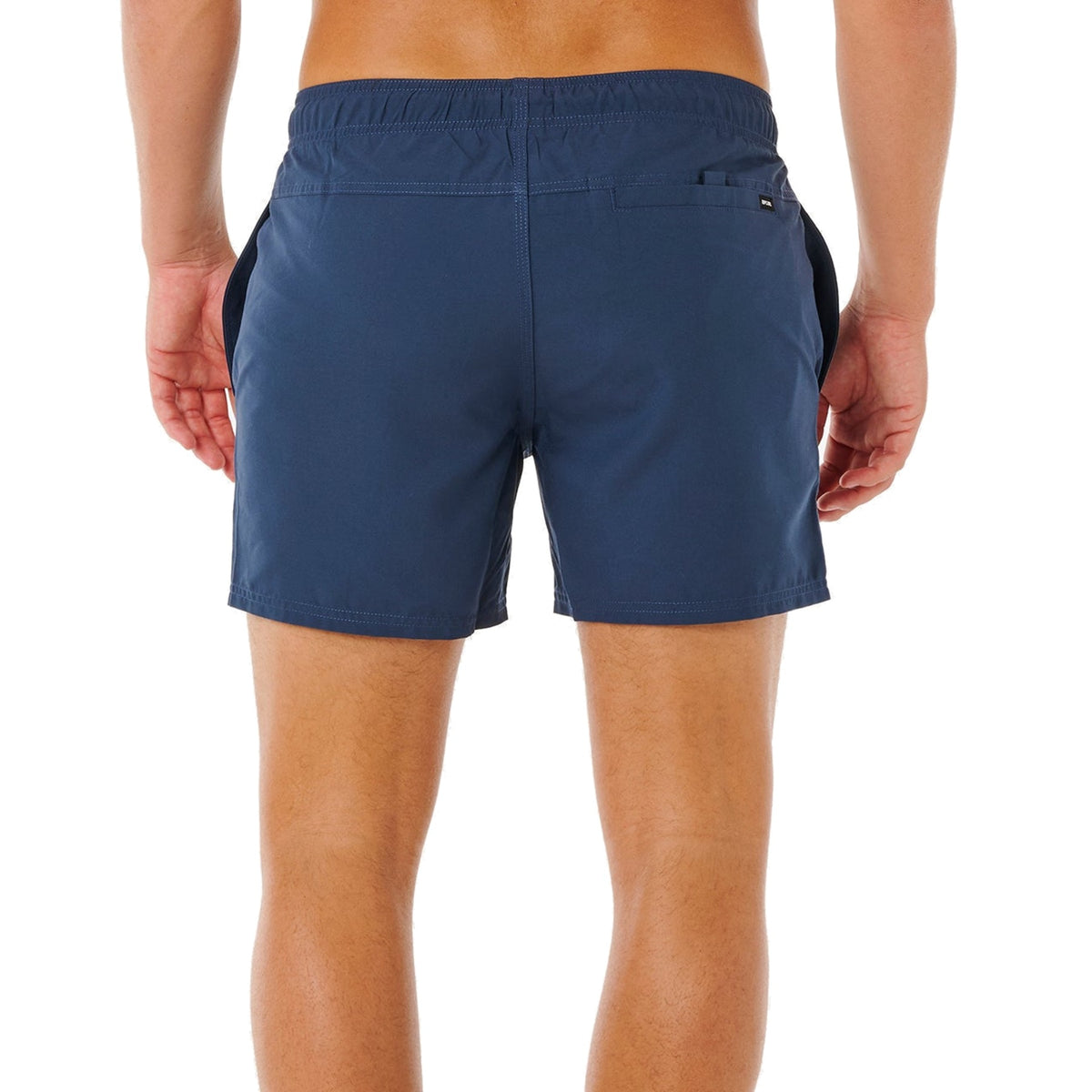 Rip Curl Men's Streamline Offset Volley Boardshorts Dark Navy back - 53 Degrees North