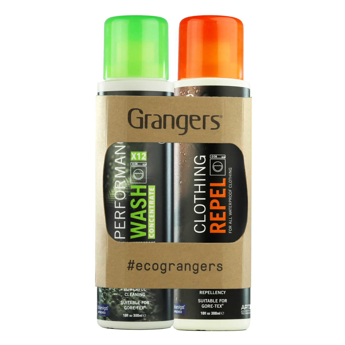 Grangers Performance Wash & Clothing Repel Twin Pack 2x 300 ml - 53 Degrees North