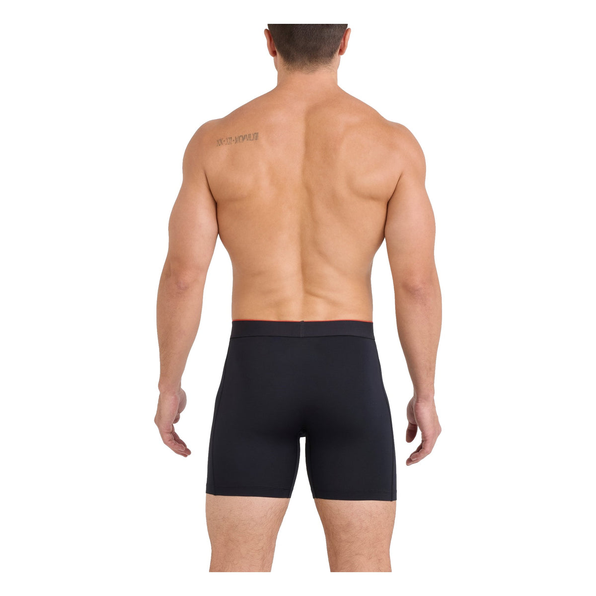 SAXX Men's Multi-Sport Mesh Boxer Briefs Black - 53 Degrees North