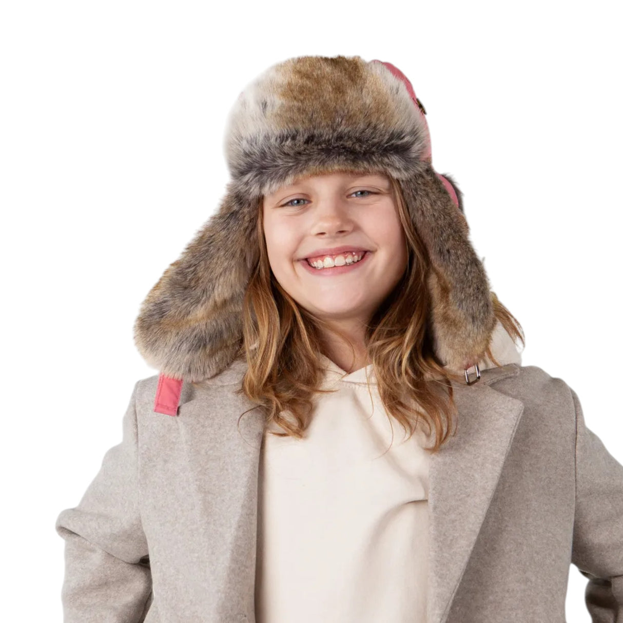 Barts Kids' Kamikaze Bomber Hat Black / 53cm-Pink / 53cm #- 53 Degrees North