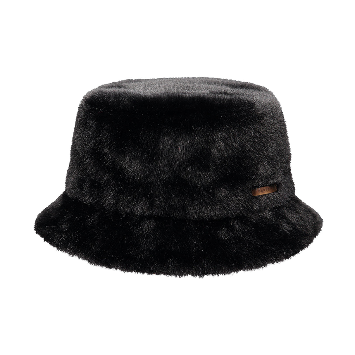 Barts Women's Bretia Faux Fur Bucket Hat Black-Grey #- 53 Degrees North