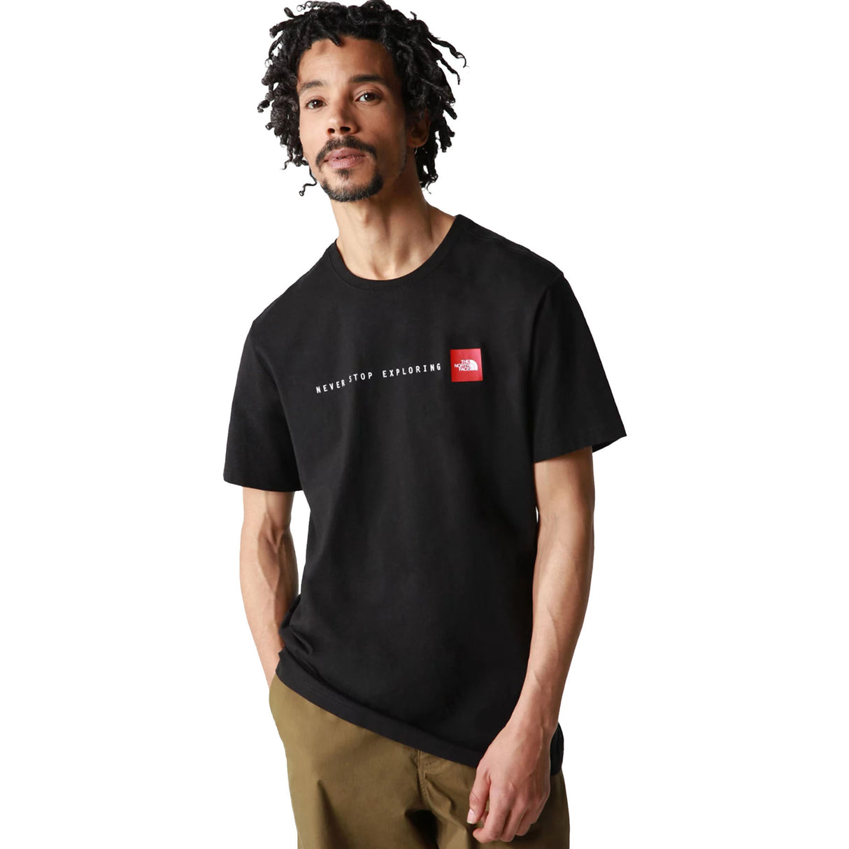 The North Face Men's Short Sleeve Never Stop Exploring T-Shirt Summit Gold / Small-Summit Gold / Medium-Summit Gold / Large-Summit Gold / X-Large-Summit Gold / XX-Large #- 53 Degrees North