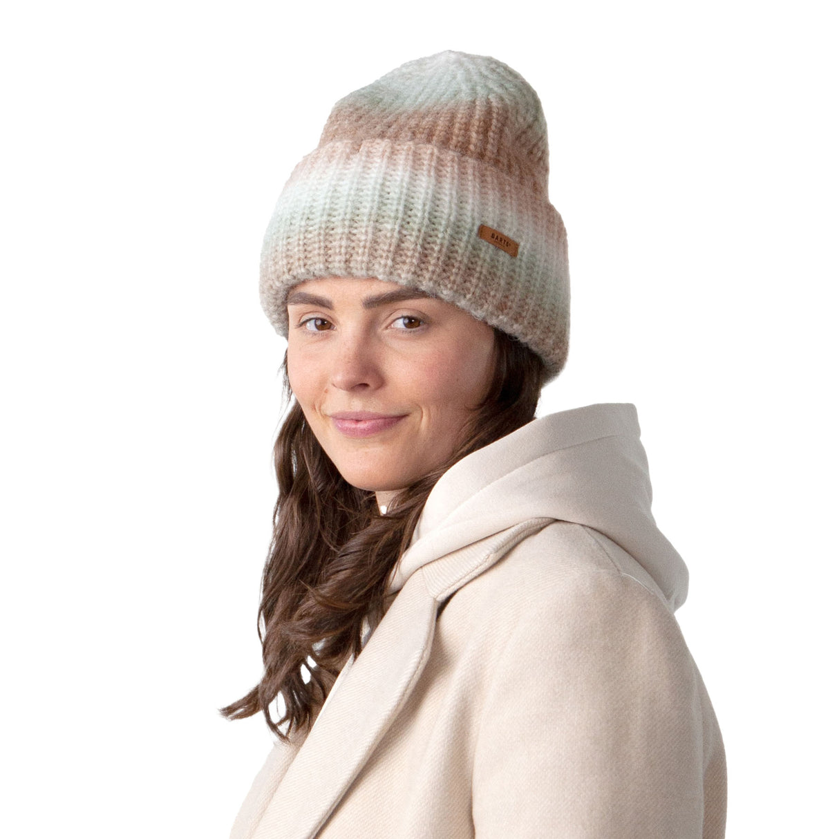 Barts Women's Soft Vreya Beanie Light Pistache-Lilac #- 53 Degrees North