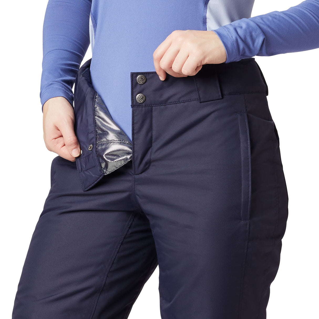 Columbia Women's Bugaboo Omni-Heat Ski Pants Dark Nocturnal / 8-Dark Nocturnal / 10-Dark Nocturnal / 12-Dark Nocturnal / 14-Dark Nocturnal / 16 #- 53 Degrees North