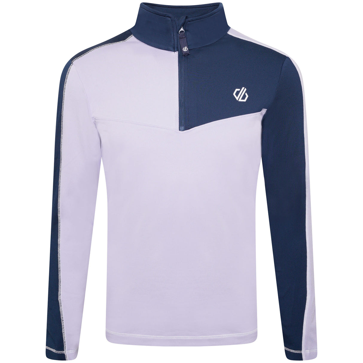 Dare 2b Kids' Formate II Core Stretch Midlayer Top #color_moonlight-denim-cosmic-sky