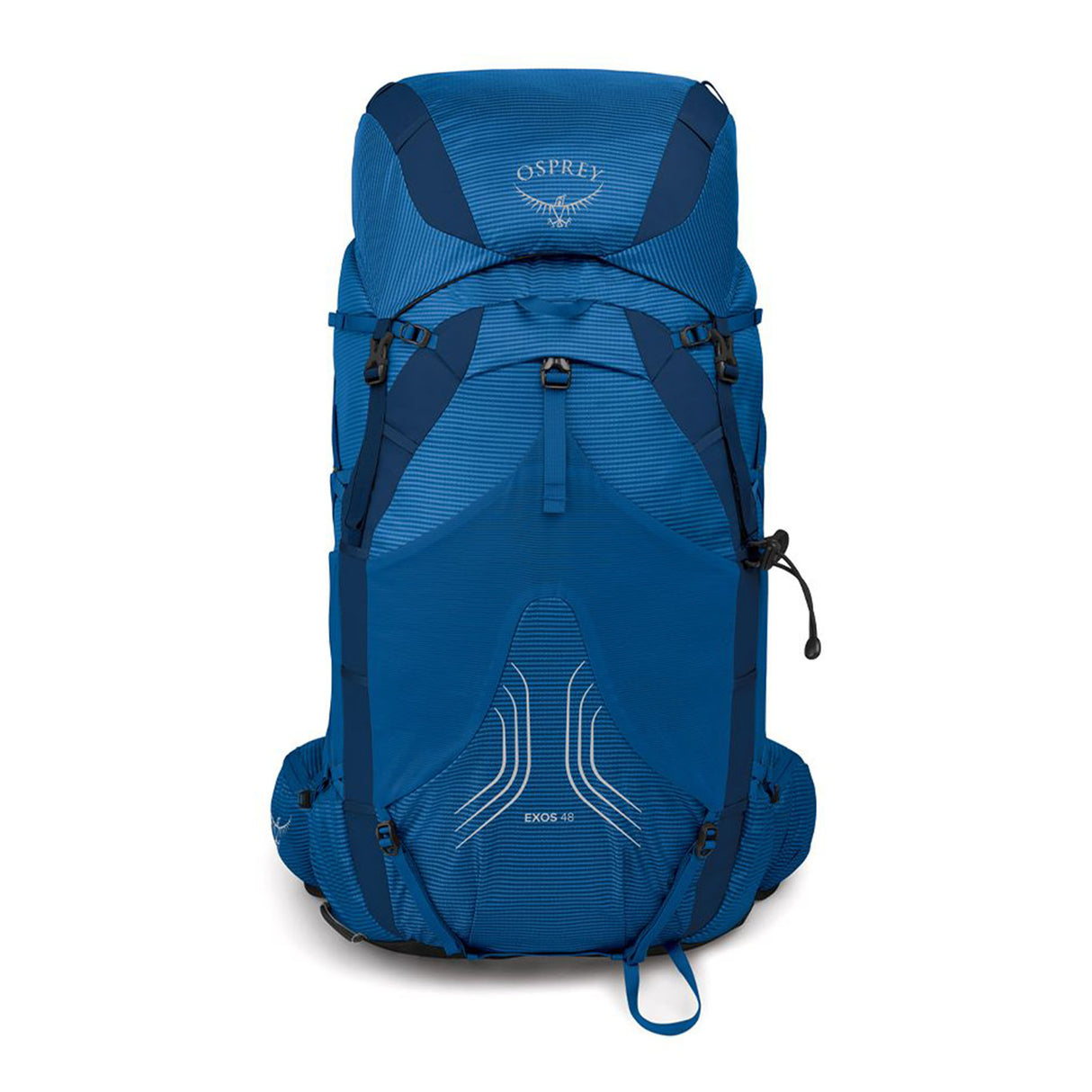 Osprey Exos 48 Backpack Blue Ribbon / Small/Medium-Blue Ribbon / Large/X-Large #- 53 Degrees North
