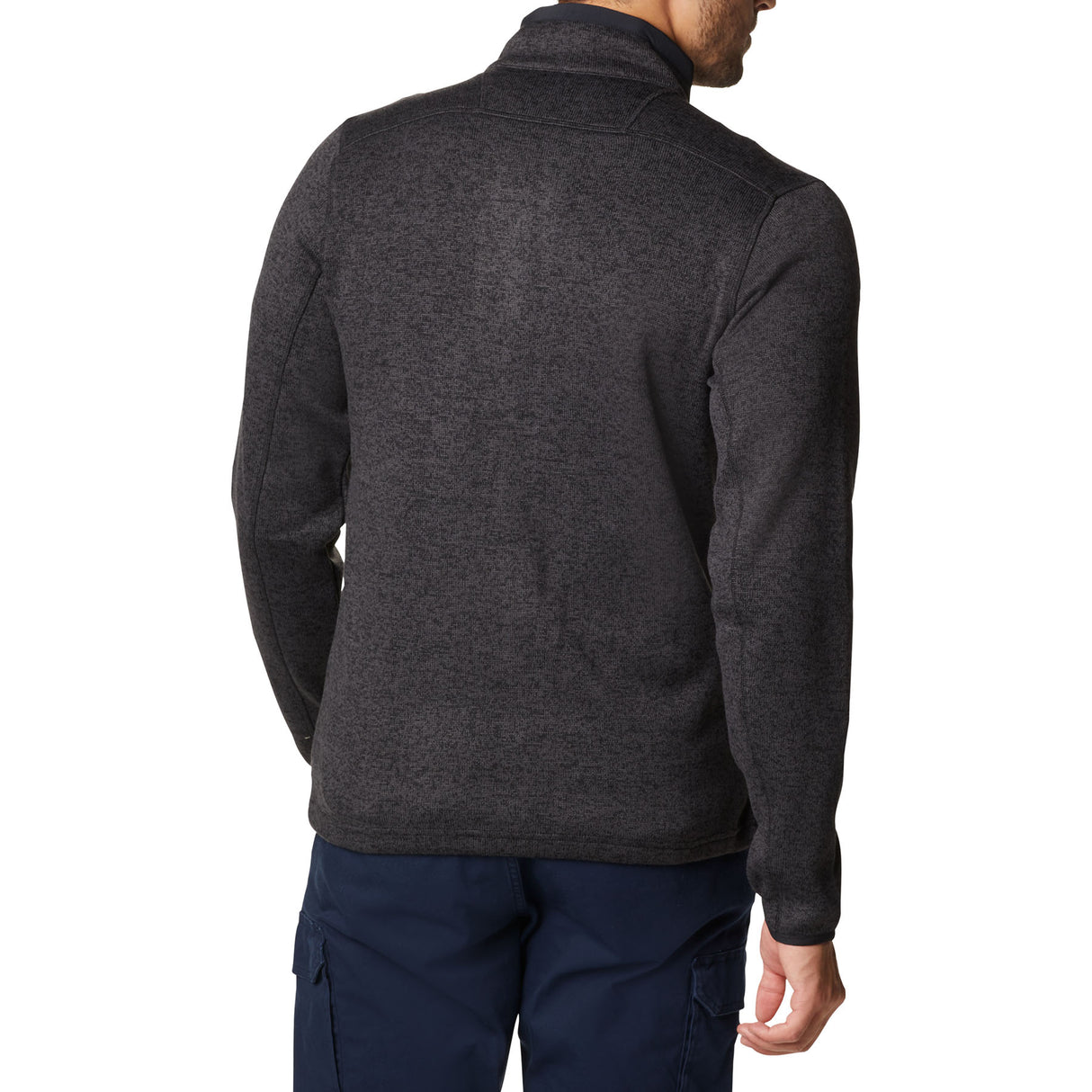 Columbia Men's Sweater Weather Full Zip Jacket Black Heather / Small-Black Heather / Medium-Black Heather / Large-Black Heather / X-Large-Black Heather / XX-Large #- 53 Degrees North