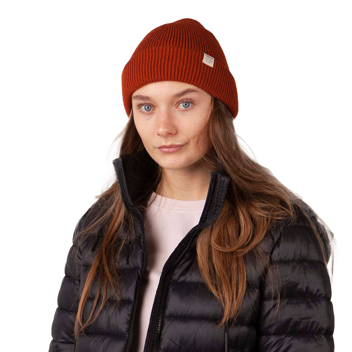 Barts Unisex Kinyeti Beanie Black-Rust-Blue #- 53 Degrees North