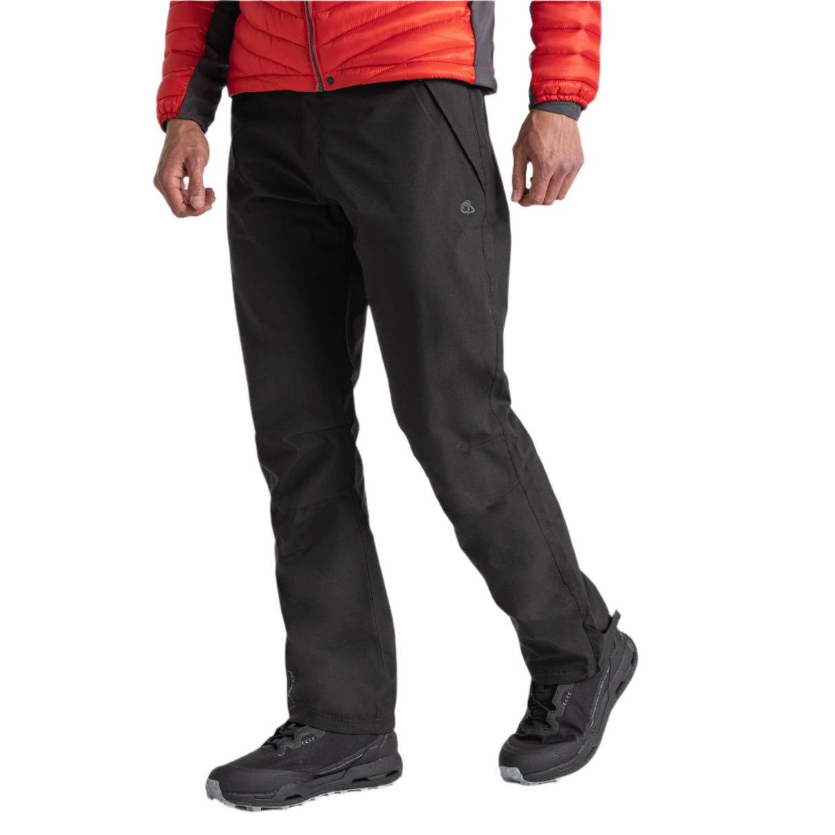 Craghoppers Men's Stefan II Waterproof Trousers Black / Small / Regular-Black / Medium / Regular-Black / Large / Regular-Black / X-Large / Regular-Black / XX-Large / Regular #- 53 Degrees North