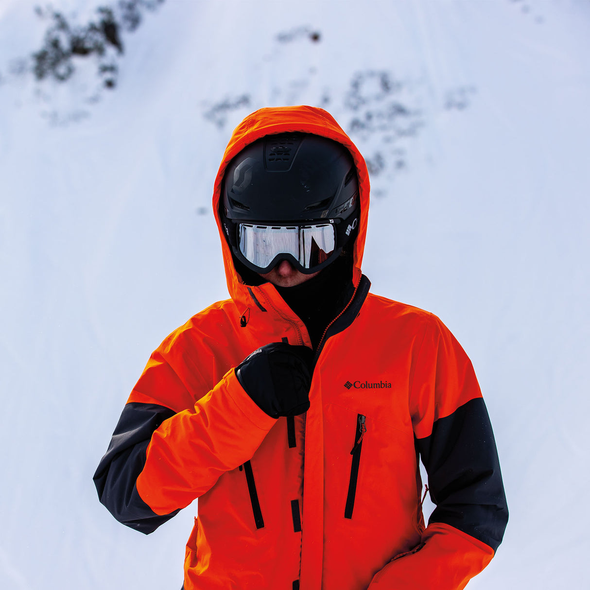 Columbia Fast Trek II Neck Gaiter Black-Chalk-Pink Agave #- 53 Degrees North