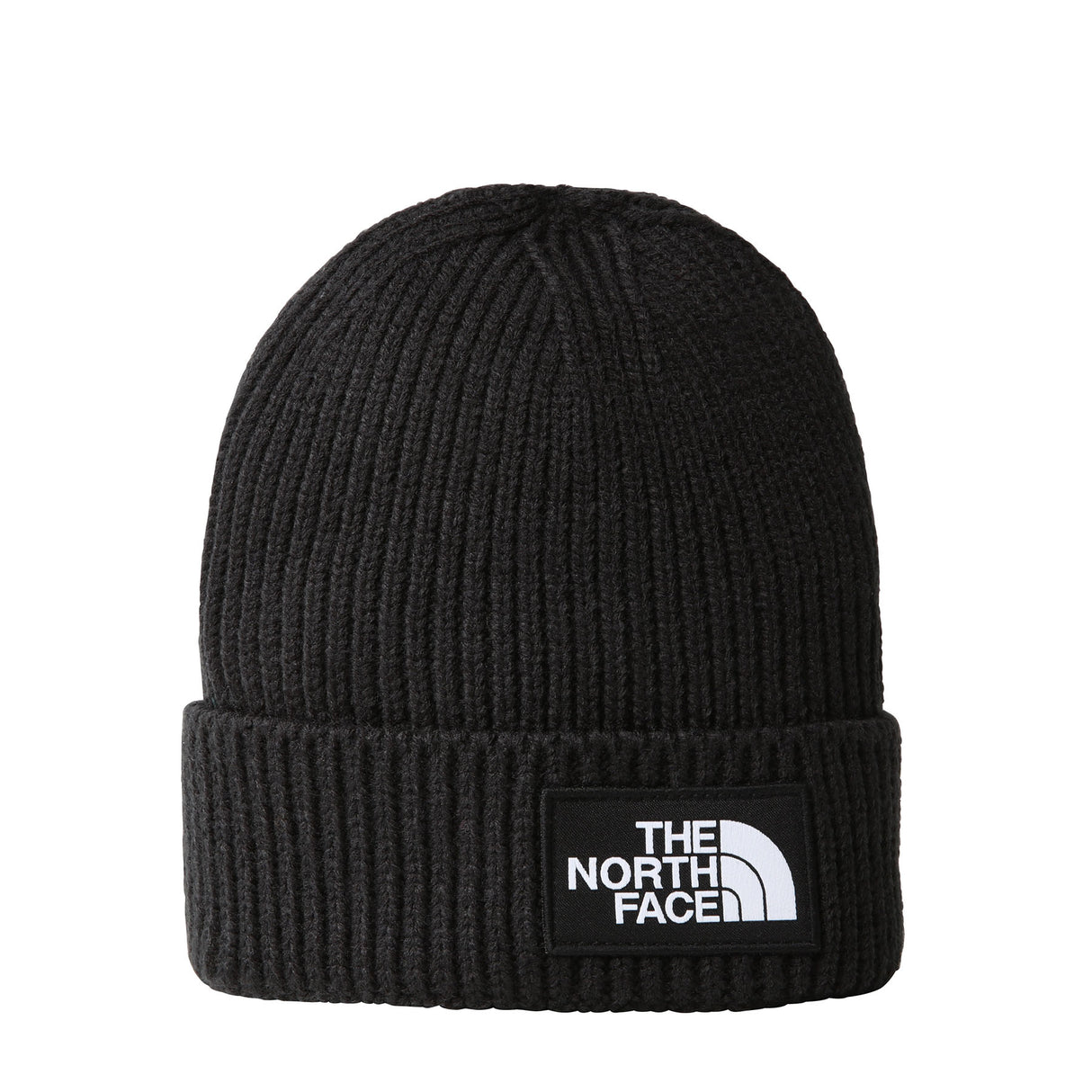 The North Face Kids' TNF Box Logo Cuffed Beanie TNF Black-TNF Blue #- 53 Degrees North