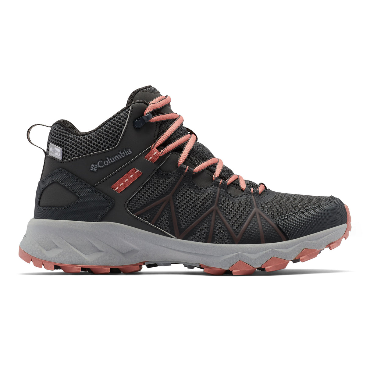 Columbia Women's Peakfreak II Mid OutDry Walking Boots Dark Grey/Dark Coral / UK 4-Dark Grey/Dark Coral / UK 5-Dark Grey/Dark Coral / UK 5.5-Dark Grey/Dark Coral / UK 6-Dark Grey/Dark Coral / UK 6.5 #- 53 Degrees North