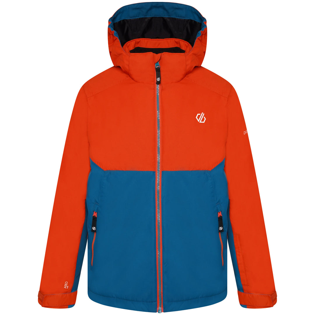 Dare 2b Kids' Impose III Ski Jacket #color_rusty-orange-gulfstream
