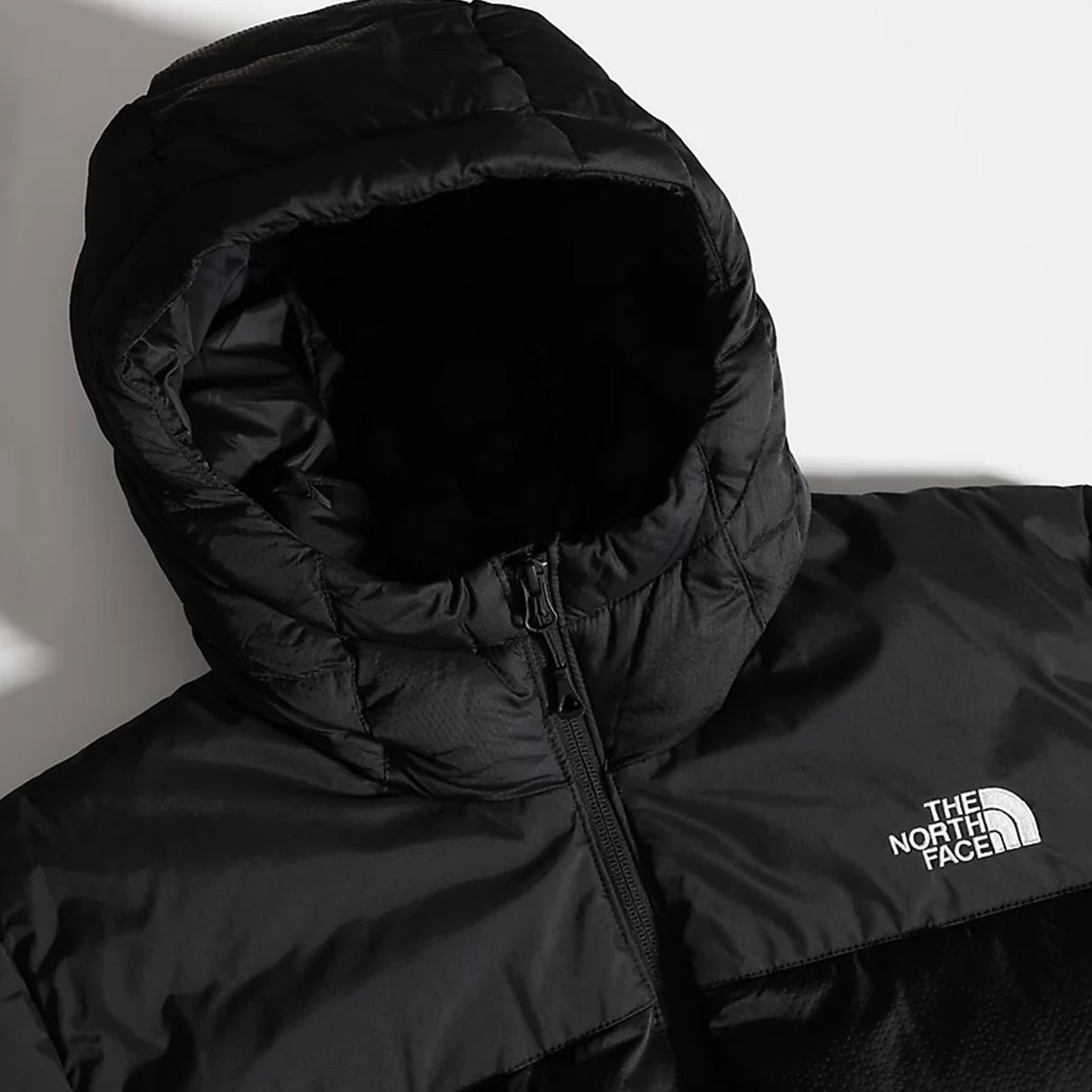 The North Face Men's Diablo Down Hooded Jacket TNF Black Heather TNF Black / Small-TNF Black Heather TNF Black / Medium-TNF Black Heather TNF Black / Large-TNF Black Heather TNF Black / X-Large-TNF Black Heather TNF Black / XX-Large #- 53 Degrees North