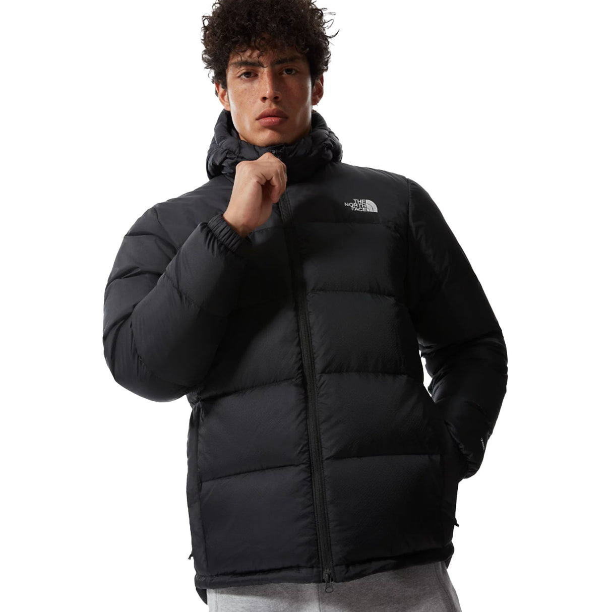 The North Face Men's Diablo Down Hooded Jacket TNF Black Heather TNF Black / Small-TNF Black Heather TNF Black / Medium-TNF Black Heather TNF Black / Large-TNF Black Heather TNF Black / X-Large-TNF Black Heather TNF Black / XX-Large #- 53 Degrees North