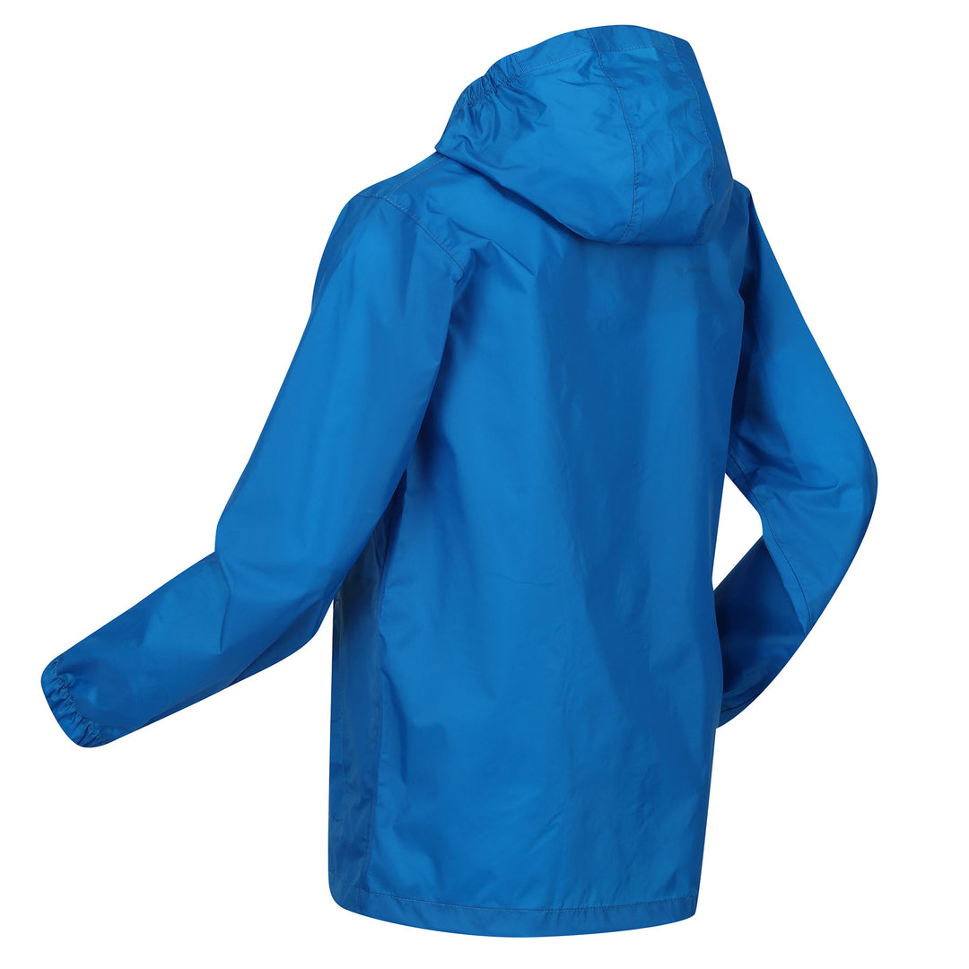 Regatta Kids' Pack It Waterproof Packaway Jacket #color_indigo-blue
