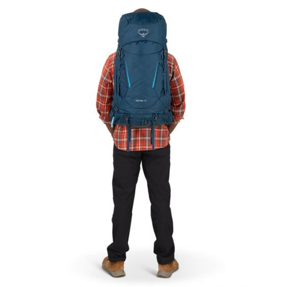 Osprey Kestrel 48 Backpack Atlas Blue / Small/Medium-Atlas Blue / Large/X-Large #- 53 Degrees North