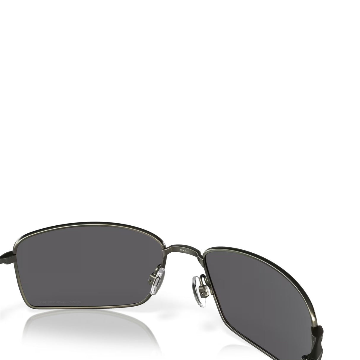 Oakley Square Wire Grey Polarized Sunglasses Carbon #- 53 Degrees North