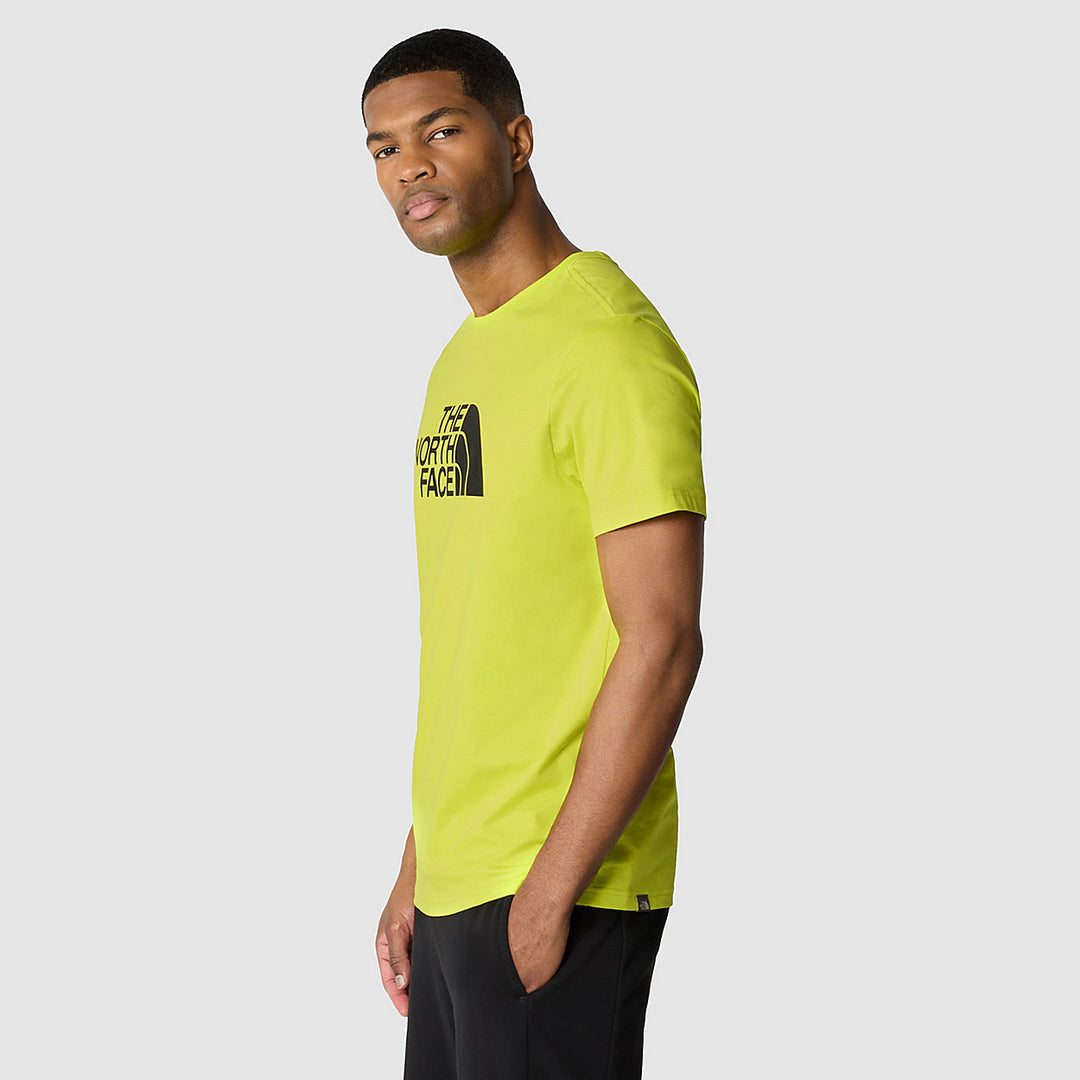 The North Face Men's Short Sleeve Easy Tee #color_led-yellow