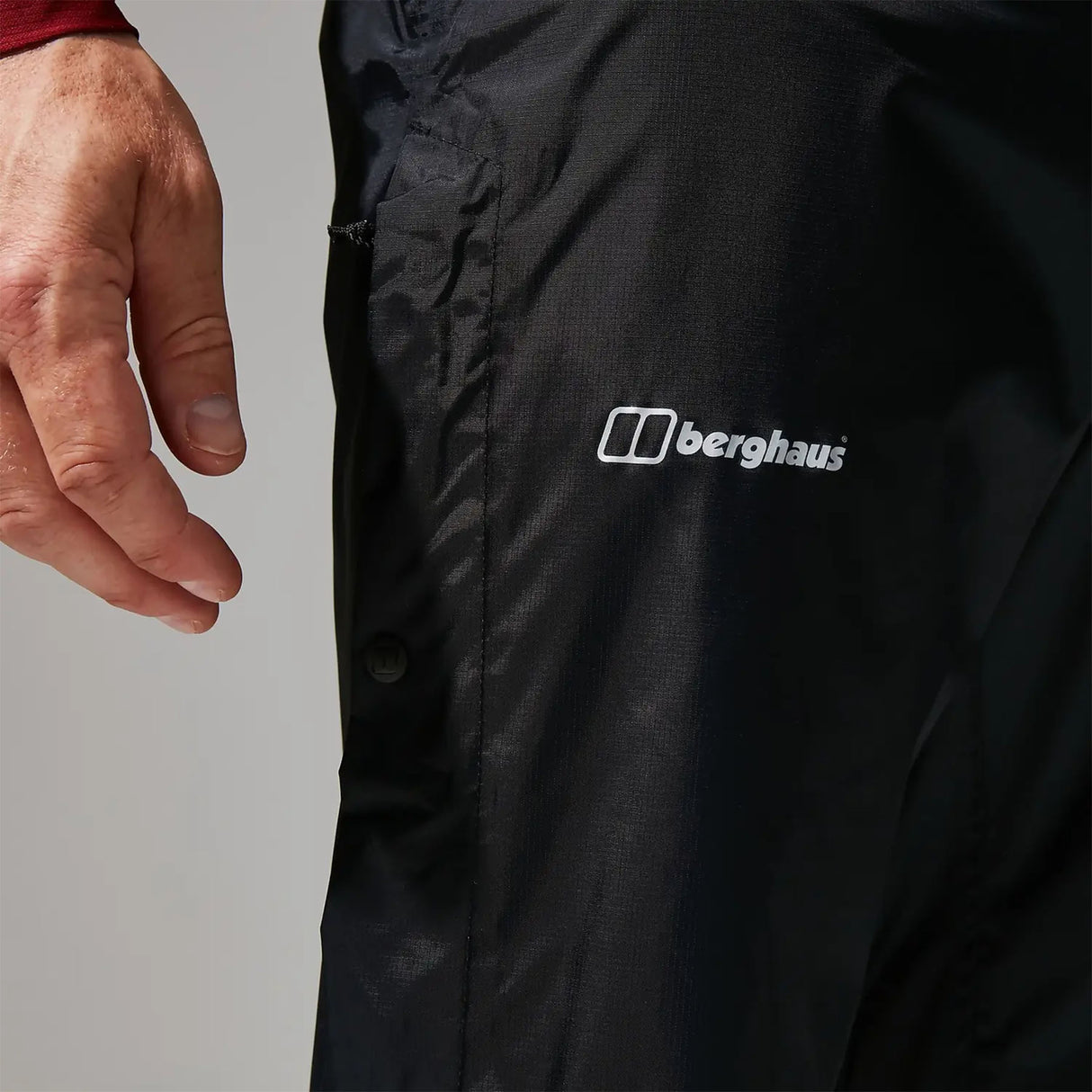 Berghaus Men's Deluge 2.0 Waterproof Trousers Black / Small / Short-Black / Small / Regular-Black / Small / Long-Black / Medium / Short-Black / Medium / Regular - 53 Degrees North