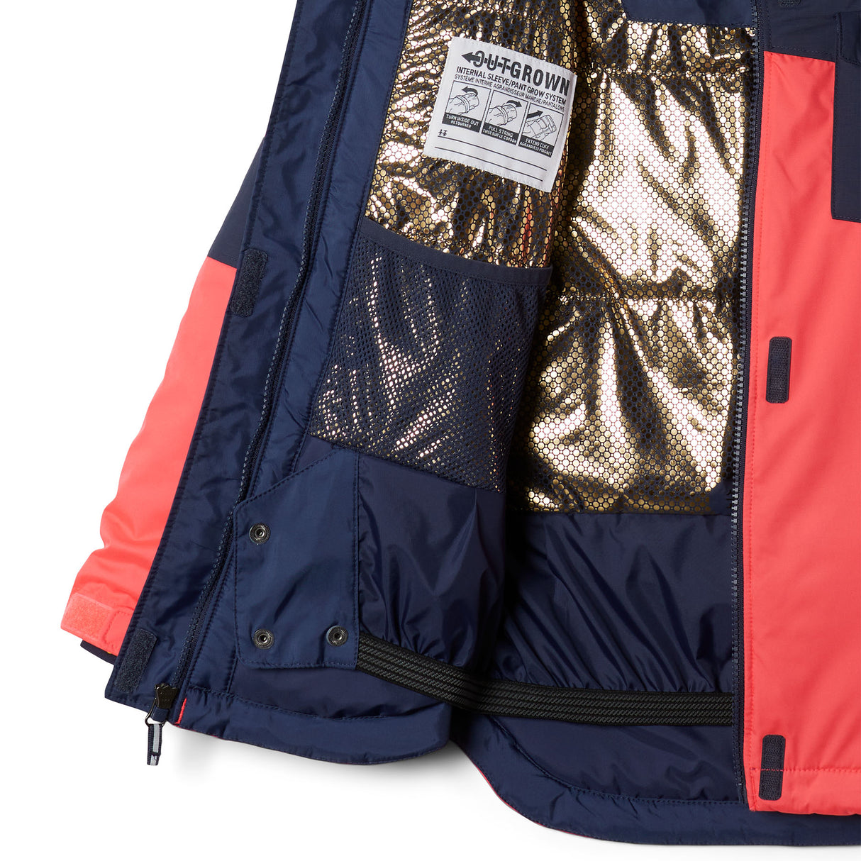 Columbia Girls' Mighty Mogul-II Waterproof Ski Jacket Nocturnal Lookup/Nocturnal / Age 4-5-Nocturnal Lookup/Nocturnal / Age 6-7-Nocturnal Lookup/Nocturnal / Age 8-9-Nocturnal Lookup/Nocturnal / Age 10-11-Nocturnal Lookup/Nocturnal / Age 12-13 - 53 Degrees North