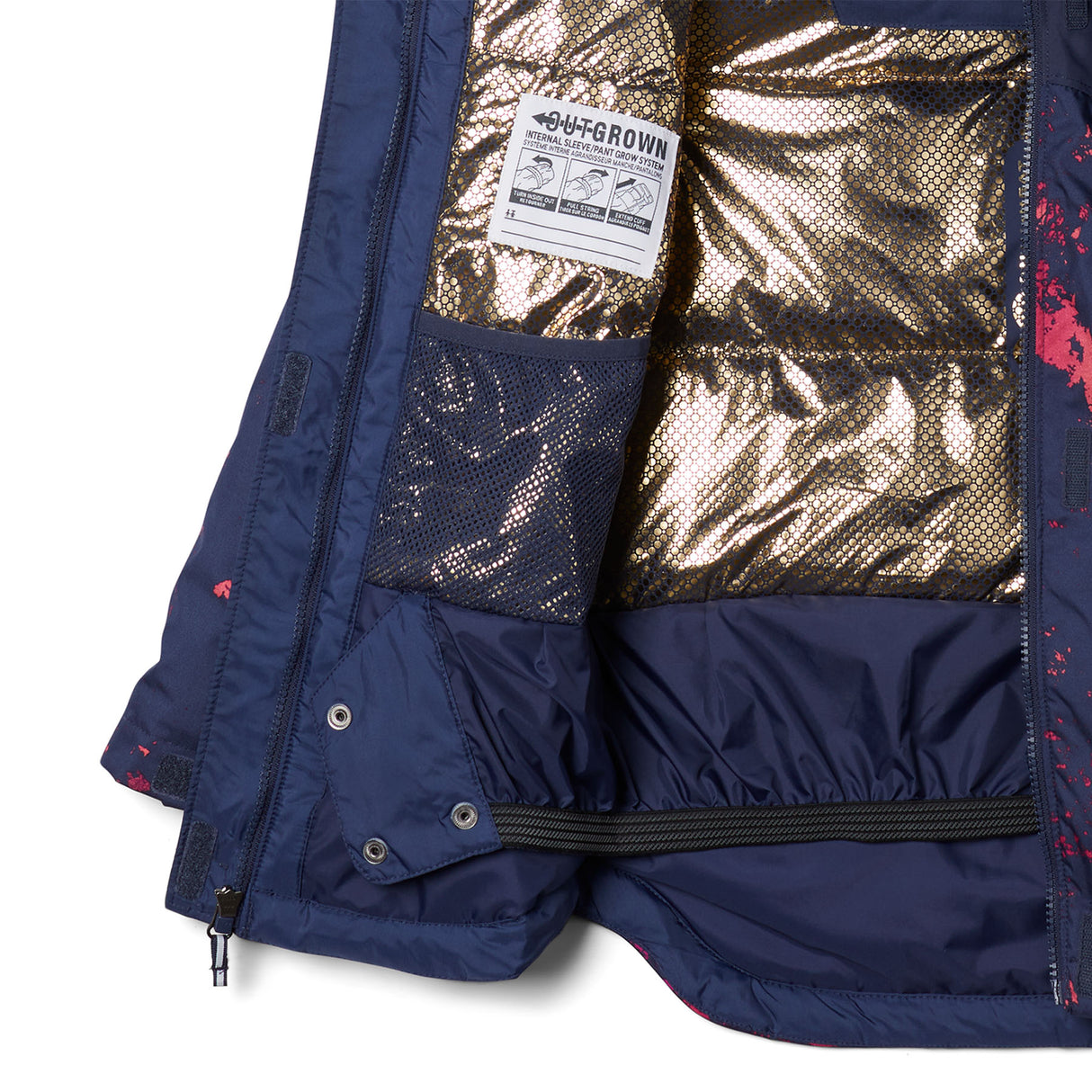 Columbia Girls' Mighty Mogul-II Waterproof Ski Jacket Nocturnal Lookup/Nocturnal / Age 4-5-Nocturnal Lookup/Nocturnal / Age 6-7-Nocturnal Lookup/Nocturnal / Age 8-9-Nocturnal Lookup/Nocturnal / Age 10-11-Nocturnal Lookup/Nocturnal / Age 12-13 - 53 Degrees North