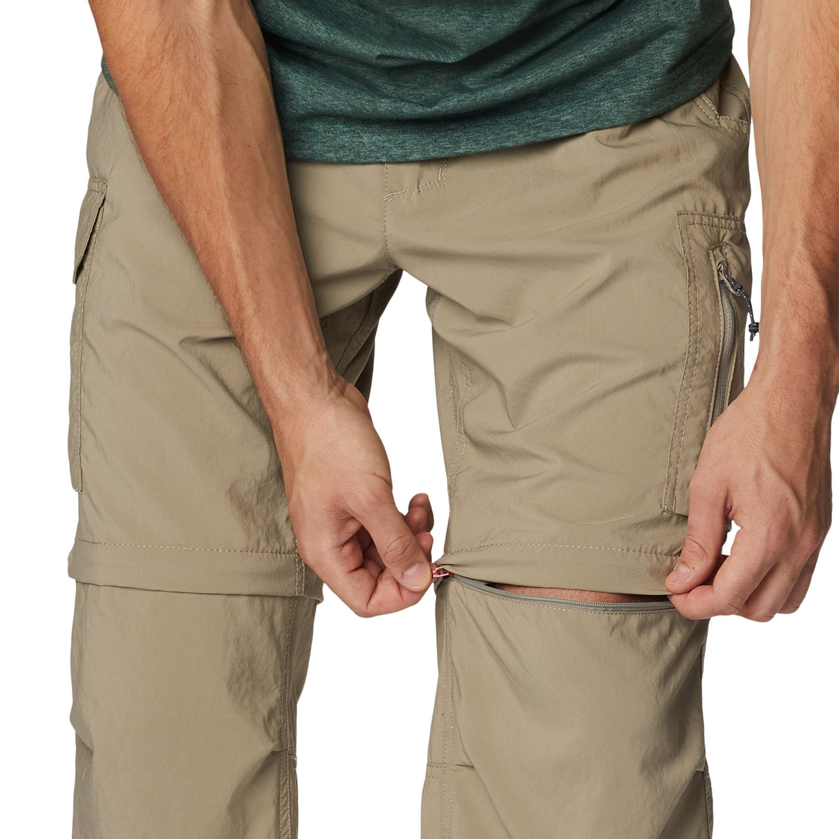 Columbia Men's Silver Ridge Utility Convertible Trousers City Grey / Small / Short-City Grey / Small / Regular-City Grey / Medium / Short-City Grey / Medium / Regular-City Grey / Large / Short - 53 Degrees North