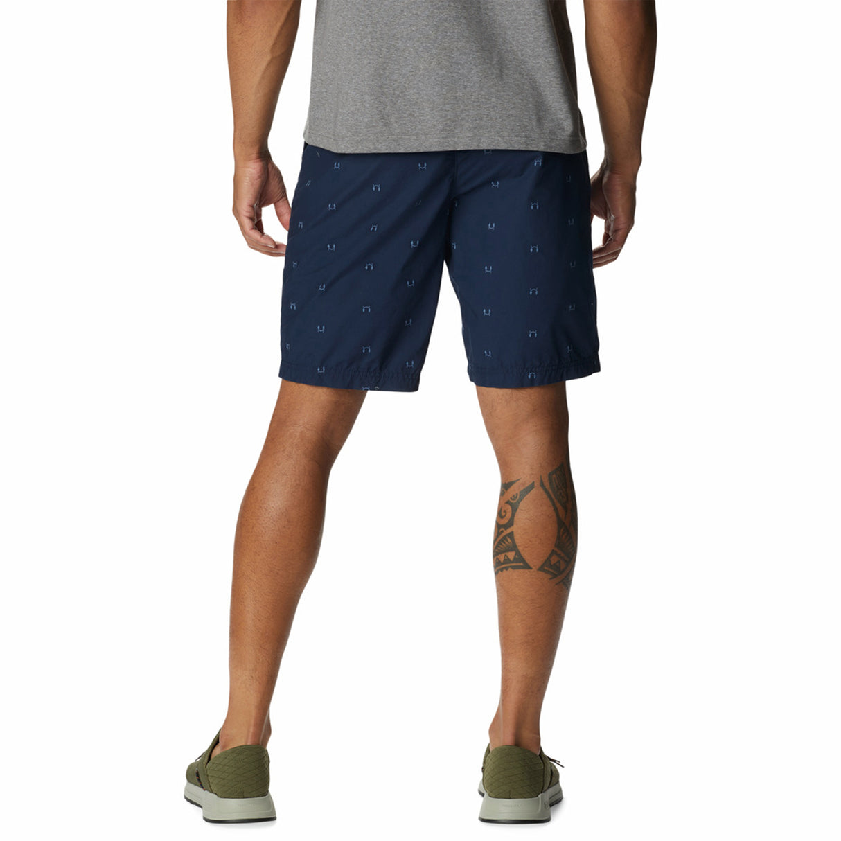 Columbia Men's Washed Out Casual Printed Shorts Collegiate Navy Hammocked / 30-Collegiate Navy Hammocked / 32-Collegiate Navy Hammocked / 34-Collegiate Navy Hammocked / 36-Collegiate Navy Hammocked / 38 - 53 Degrees North