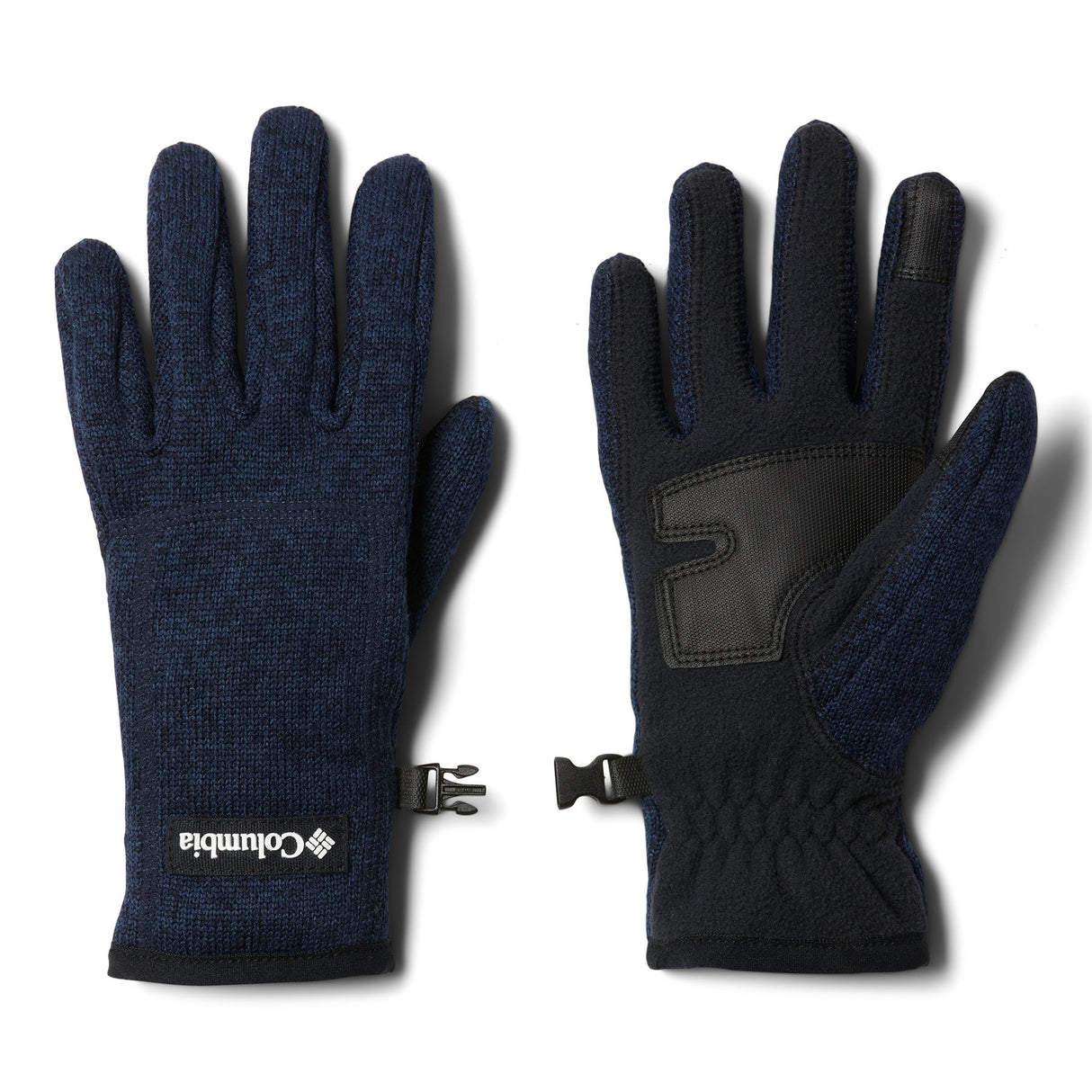 Columbia Women's Sweater Weather Fleece Gloves Dark Nocturnal Heather / Small-Dark Nocturnal Heather / Medium-Dark Nocturnal Heather / Large-Dark Nocturnal Heather / X-Large - 53 Degrees North