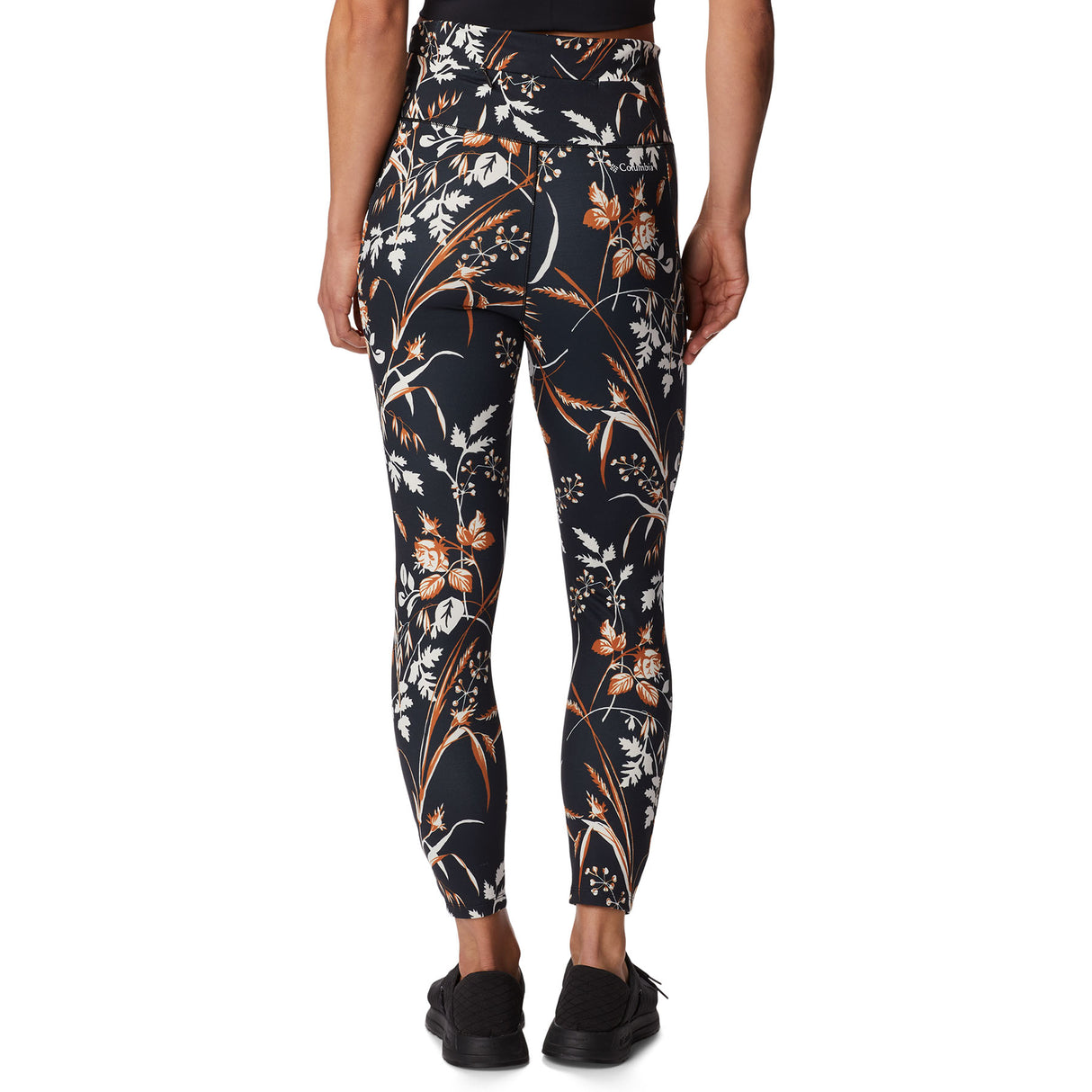 Columbia Women's Weekend Adventure 7/8 Leggings Black Fallgrass Print / 8-Black Fallgrass Print / 10-Black Fallgrass Print / 12-Black Fallgrass Print / 14-Black Fallgrass Print / 16 - 53 Degrees North