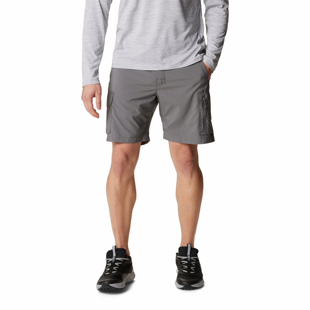 Columbia Men's Silver Ridge Utility Cargo Walking Shorts City Grey / X-Small-City Grey / Small-City Grey / Medium-City Grey / Large-City Grey / X-Large #- 53 Degrees North