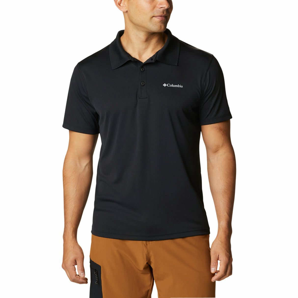 Columbia Men's Zero Rules Polo Shirt Black / Small-Black / Medium-Black / Large-Black / X-Large-Black / XX-Large #- 53 Degrees North