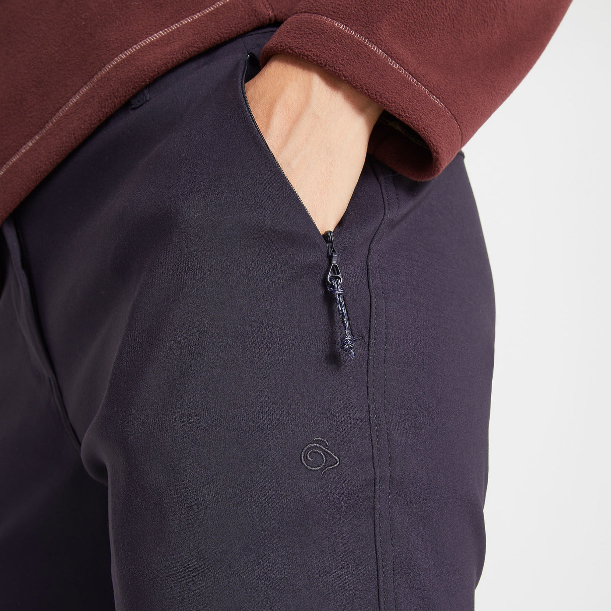 Craghoppers Women's Kiwi Pro II Convertible Trousers Dark Navy / X-Small / Regular-Dark Navy / Small / Regular-Dark Navy / Medium / Regular-Dark Navy / Large / Regular-Dark Navy / X-Large / Regular - 53 Degrees North