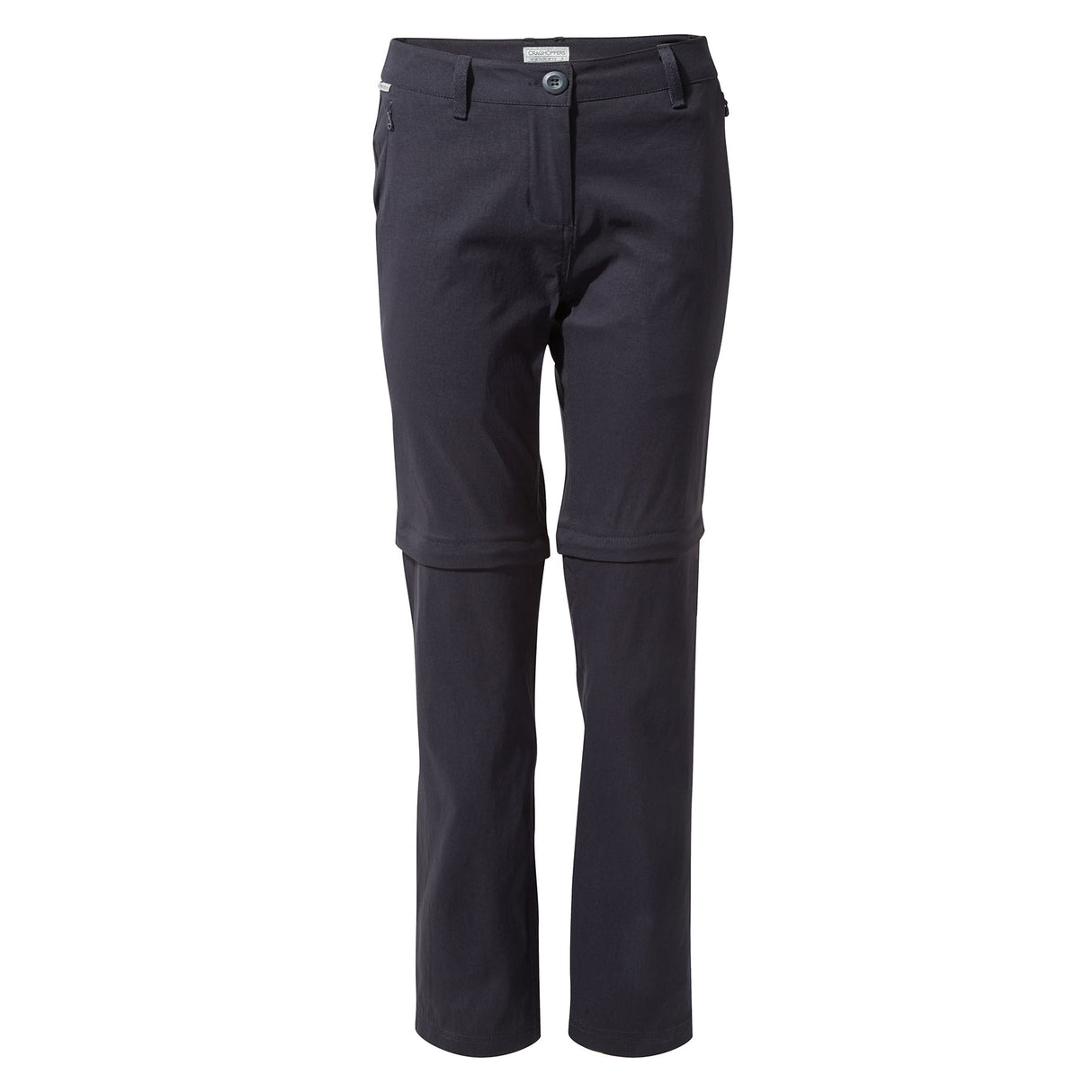Craghoppers Women's Kiwi Pro II Convertible Trousers Dark Navy / X-Small / Regular-Dark Navy / Small / Regular-Dark Navy / Medium / Regular-Dark Navy / Large / Regular-Dark Navy / X-Large / Regular - 53 Degrees North