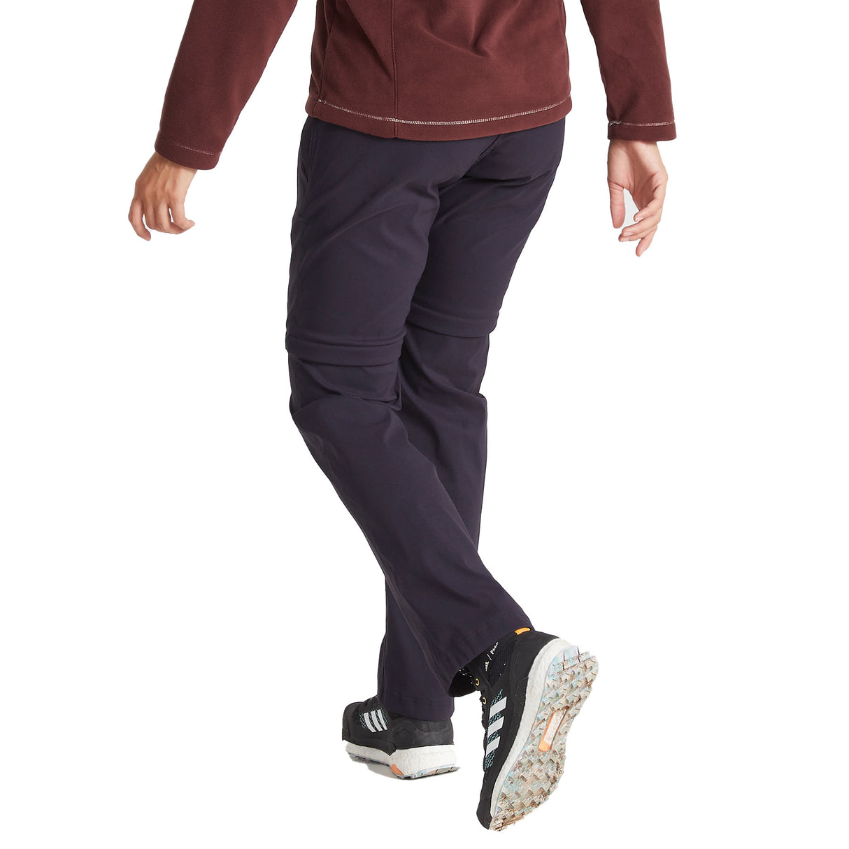 Craghoppers Women's Kiwi Pro II Convertible Trousers Dark Navy / X-Small / Regular-Dark Navy / Small / Regular-Dark Navy / Medium / Regular-Dark Navy / Large / Regular-Dark Navy / X-Large / Regular - 53 Degrees North