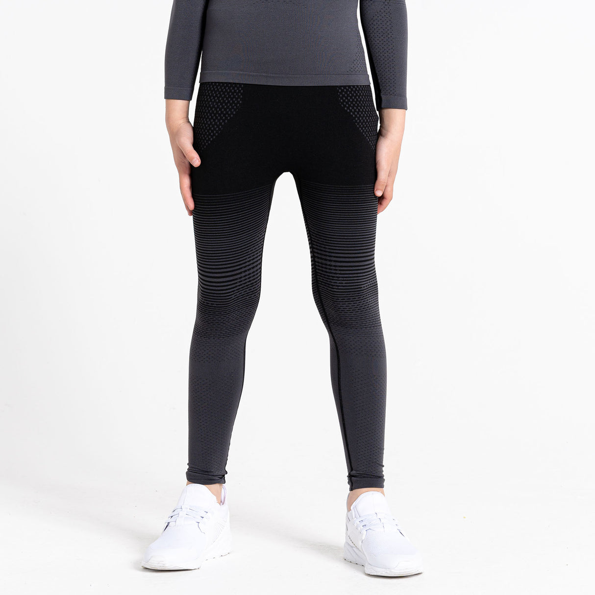 Dare 2b Kids' In The Zone Ski Baselayer Set Black Gradient / Small-Black Gradient / Medium-Black Gradient / Large-Black / Small-Black / Medium - 53 Degrees North
