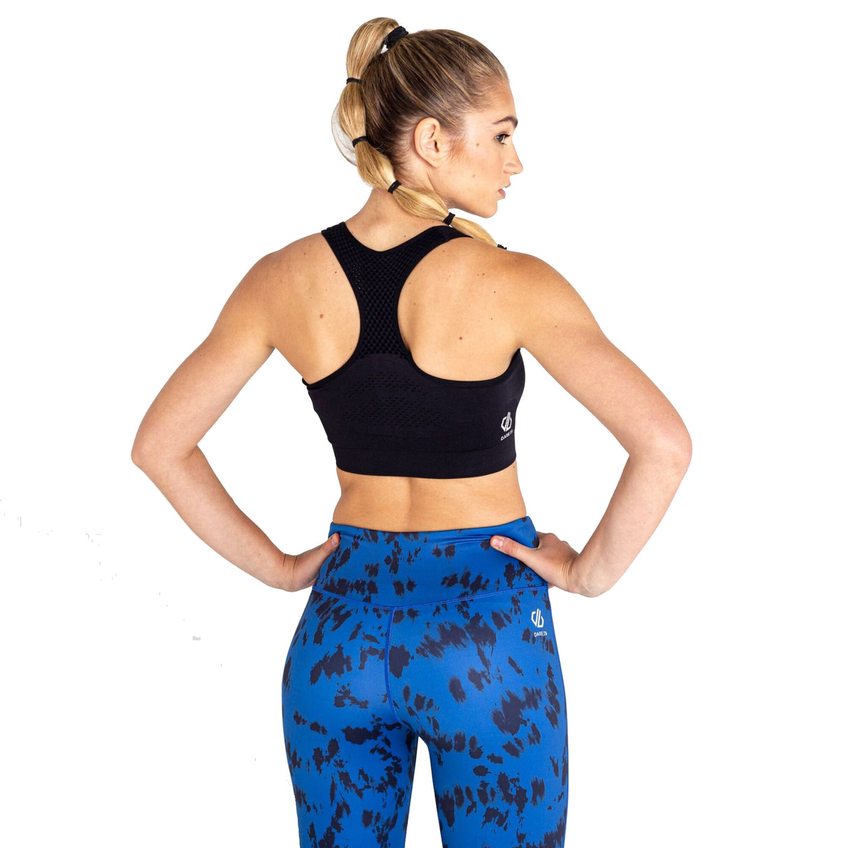 Dare 2b Women's Don't Sweat It Sports Bra Sharp Green / X-Small (UK 8)-Sharp Green / Small (UK 10)-Sharp Green / Medium (UK 12)-Sharp Green / Large (UK 14)-Sharp Green / X-Large (UK 16) - 53 Degrees North